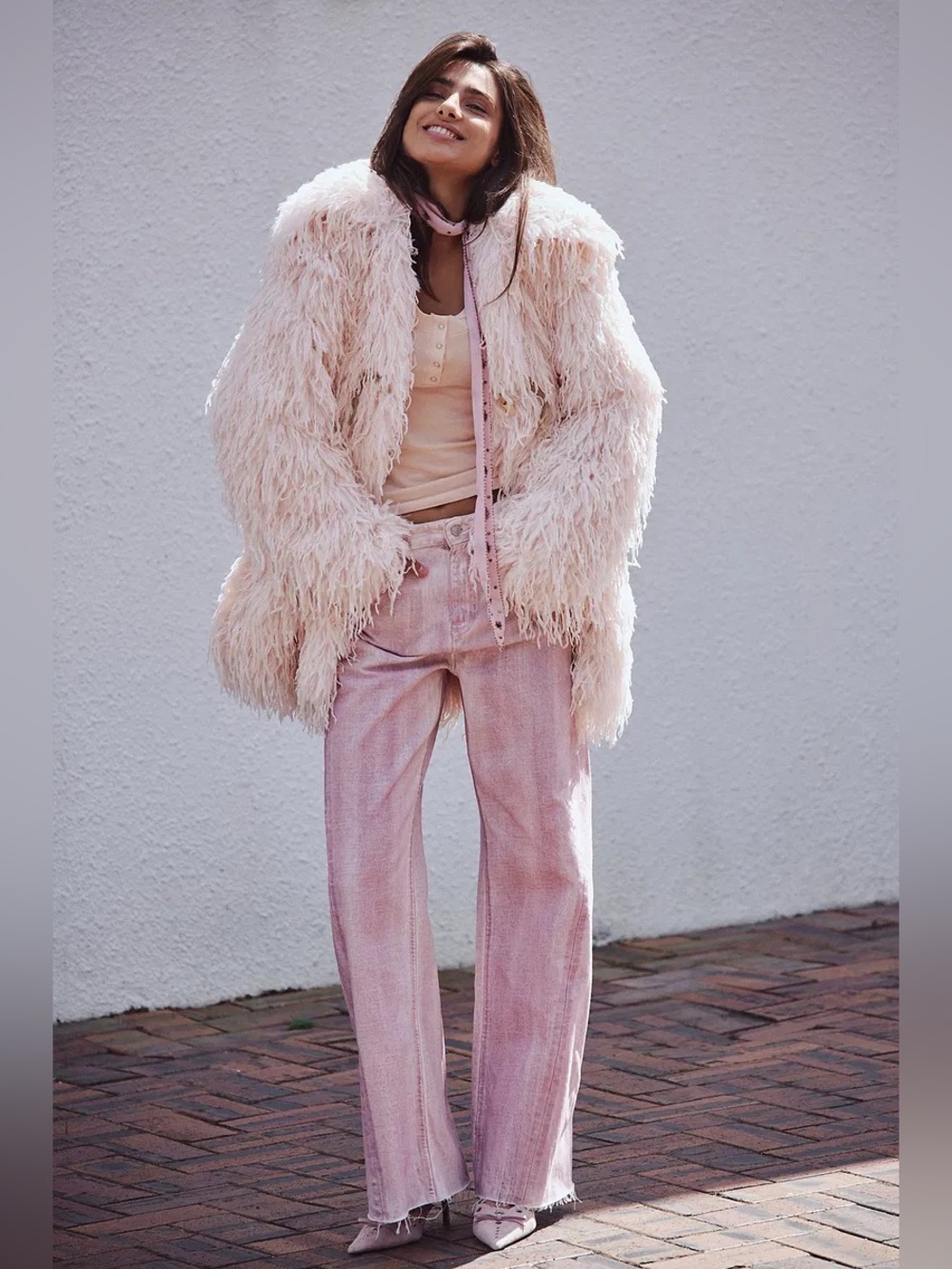 Free People Renata Faux Fur Coat